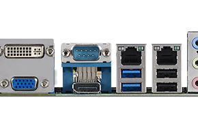 Carte mère industrielle, miniITX LGA1150.VGA/DP/DVI/LVDS/PCIe/2GbE