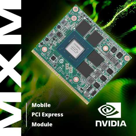 MXM 3.1 Type A NVIDIA® RTX™ A1000 Embedded with DP 1.4a