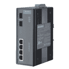 Switch industriel, 4+2 Giga w/4 802.3at PoE Industrial Switch