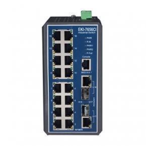 Switch industriel, 16+2G Combo Ports Ind.Managed GbE Switch(Wide T)