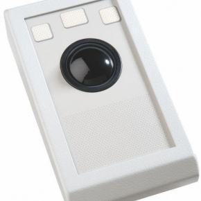 Trackball industrielle à poser sur table à poser sur table 50mm de diamètre Trackball et touches à membrane Etanchéité: IP65