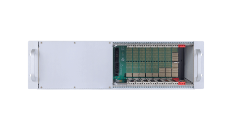 84HP 3U CompactPCI chassis with 8-slot backplane