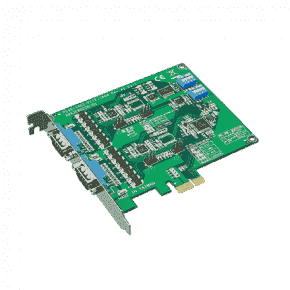 Carte PCIexpress de communication série, 2-ports RS-232/422/485 isolés
