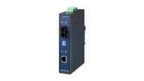 Convertisseur Ethernet 10/100Mbps vers fibre optique Multi-Mode (-40 ~ 75°C)