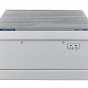 PC industriel fanless pour application transport, ITA-1710 ATOM D525 DDR3 2LAN+10COM+2VGA