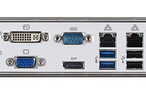 Carte mère industrielle, miniITX LGA1150.VGA/DVI/PCIe/1GbE