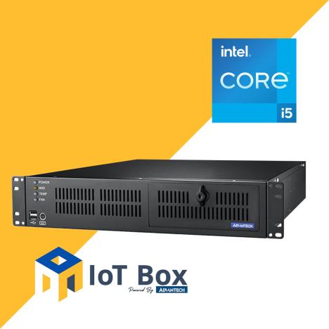 PC rackable 2U avec Intel Core i5-12500TE, 16GB DDR5, SSD de 500Go, Windows 10 IoT LTSC