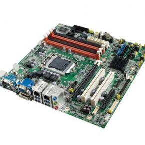 Carte mère industrielle, C2D LGA775 mATX FSB1066 VGA/ GbE/10COM w/o LVDS