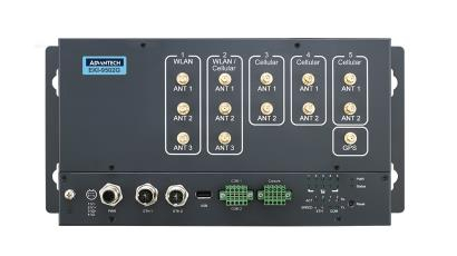 Routeur WiFi/LAN/LTE M12 x2 ports COM, x8 SIM, Modbus RTU, OpenVPN & Gigabit