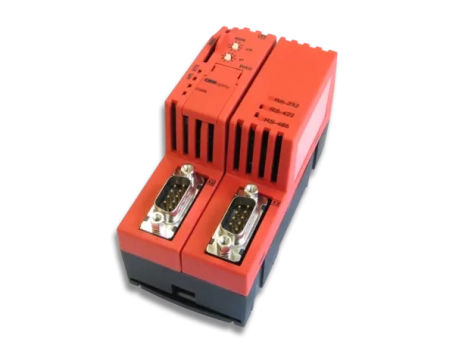 Passerelle CANopen vers Modbus RTU, 3964R ou série (ASCII / programmable) Hilscher