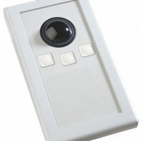 Trackball industrielle à poser sur table 38mm de diamètre Trackball et touches à membrane Etanchéité: IP65