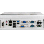PC industriel fanless pour application transport, ITA-1611 J1900 4G DDR3 6 COM VGA+DVI
