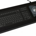 Clavier marine IEC-60945 avec trackball IP67 à poser sur table USB Russe