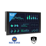 PC industriel compact encastrable 16:9 15,6" IP65