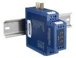 Convertisseur fibre optique, RS-232/422/485 to MM Fiber, Rail DIN