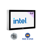Panel PC fanless FULL HD 15" 16:9 entièrement en aluminium avec processeur Intel