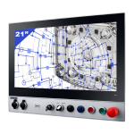 Panel PC fanless 21,5" Full HD IP65 Intel 13eme gen. Windows 11 LTSC