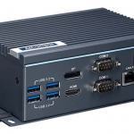 PC fanless ultra compact Intel i5 avec 2xLAN, 4 x USB 3.2, 2 x RS-232/422/485, 1 x HDMI, 1 x DP, 1 x GPIO