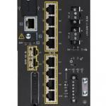 Switch ethernet durci modulaire avec 8 ports GB PoE+ et 2 ports SFP Fibre GB