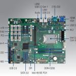 Carte mère industrielle ATX compatible processeur Intel 12eme génération + VGA, 2xUSB 3.2, 1xLAN