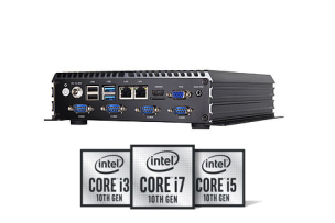 Produit PC fanless Intel Core I3,I5,I7 10eme génération | x4 COM, GPIO, x6 USB, x2 LAN GB, WiFi, Bluetooth, HDMI, VGA Image