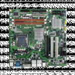 Carte mère industrielle Core2Duo LGA775 mATX avec VGA et DVI-D