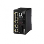 Switch ethernet industriel 4 ports 10/100Mbps, 2 ports 1Gbps, Managé Layer 2 -40°C +75°C