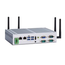 Produit PC fanles Intel Celeron J6412 IP40 large plage de température de fonctionnement, x3 COM, x1 HDMI, x1 VGA, X6 USB, LAN GB Image