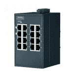 Switch Rail DIN industriel 16 ports Modbus managé