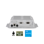 PC fanless embarqué véhicule IP67 Intel Atom E3815