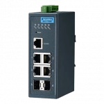 Switch ethernet industriel 4 ports 10/100Mbps + 2  SFP Administrable