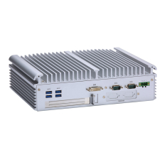 Produit PC fanless affichage triple écran (HDMI, DVI,DP) compatible Intel Xeon, Intel Core i3/i5/i7 ou Celeron de 8eme ou 9eme génération (max 35W) Image
