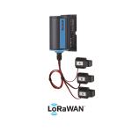 Capteur de courant 3 phases LoRaWAN - 3 x 75A (installation avec clampes)