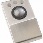 Trackball industrielle / Trackball - en boîtier - Boule technologie laser de 50mm - Boutons IP68 - 120 x 200 x 63 mm - IP68