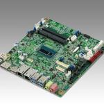 Carte mère industrielle, DC miniITX Haswell-ULT i3-4010U, eDP/DP/DP++