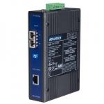 Switch industriel, GbE to Multi mode fiber media converter