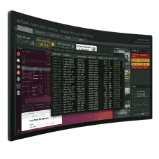 Produit Ecran incurvé tactile 43" Ultra HD portrait/paysage VESA HDMI,VGA,DP Image