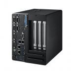 PC fanless avec Xeon ou Core i, 4 disques, 8 x USB, 6 x COM, 16 I/O, 12-36V