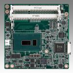 Carte industrielle COM Express Compact pour informatique embarquée, i7-5650U 2.2GHz 15W 2C COMe Compact non-ECC