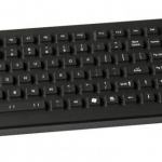Clavier industriel compact 105 touches avec clavier numérique et souris accrochage VESA IP65 QWERTY