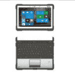 Tablette durcie 11.6", 128Go SSD et 8Go RAM avec Windows 10