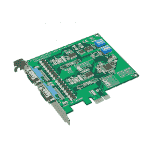 Carte PCIex1 série 2-ports RS-232 isolé&surtension garantie 5 ans
