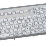 Clavier industriel encastrable 105 touches avec Trackball de 50mm IP67 USB AZERTY