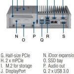 Box fanless pour Panel PC configurable TPC-5000, Intel Celeron 3955U, 8GB, iDoor