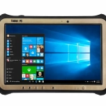 Tablette durcie 10" Windows 10 avec 4Go RAM, 64Go SSD, DB9, RJ45