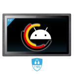 Panel PC fanless 21,5" 16:9 Android ARM Cortex avec navigateur intégré