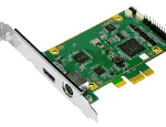 Carte industrielle d'acquisition vidéo, PCIe, 1 ch, DVI/VGA, SW Compression Video Card