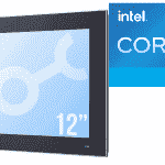 Panel PC  tactile résistif 12" 4:3 fanless avec intel core i5