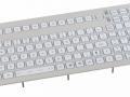 Product Clavier industriel durci à encastrer sans dispositif de pointage 102 touches Clavier industriel compact, Touches à course courtes Etanchéité: IP65 Interface PS/2 US: QWERTY Image