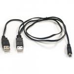 Convertisseur fibre optique, USB Power Câble (double for ALL MiniMc Types]